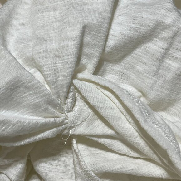 Entro Women's Color Block Sleeve T-Shirt Burnout White, Pink, Blue Size M Medium - Picture 5 of 6